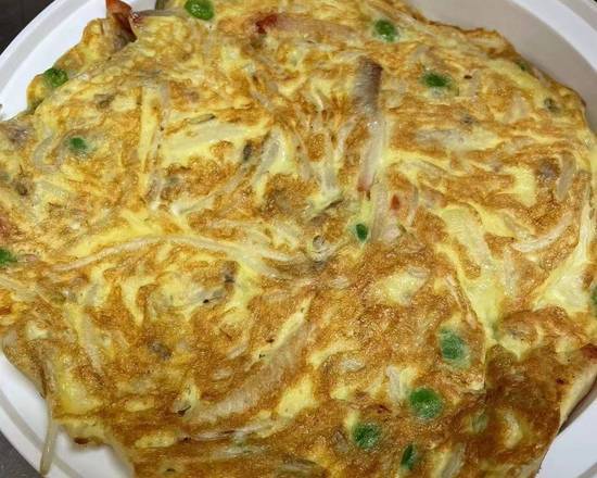 73. BBQ Pork Egg Foo Young 叉烧芙蓉蛋